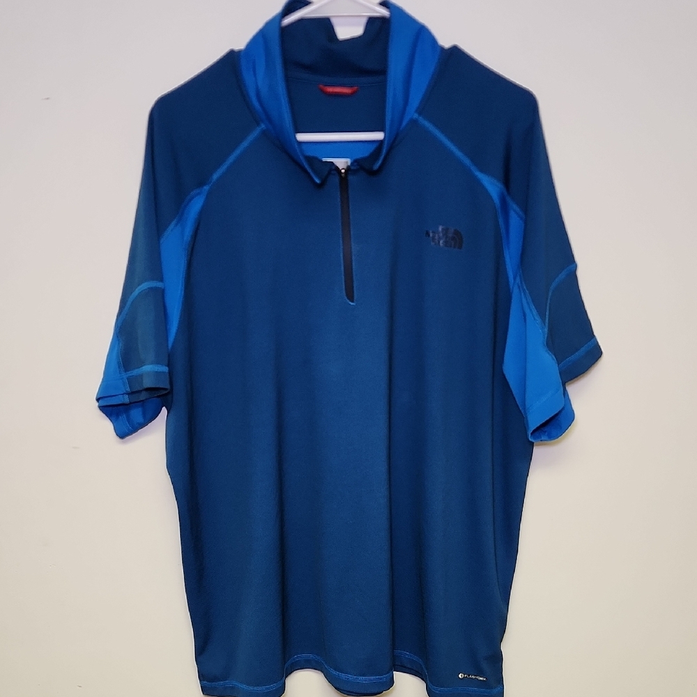 The North Face Men's Blue Polo Shirt